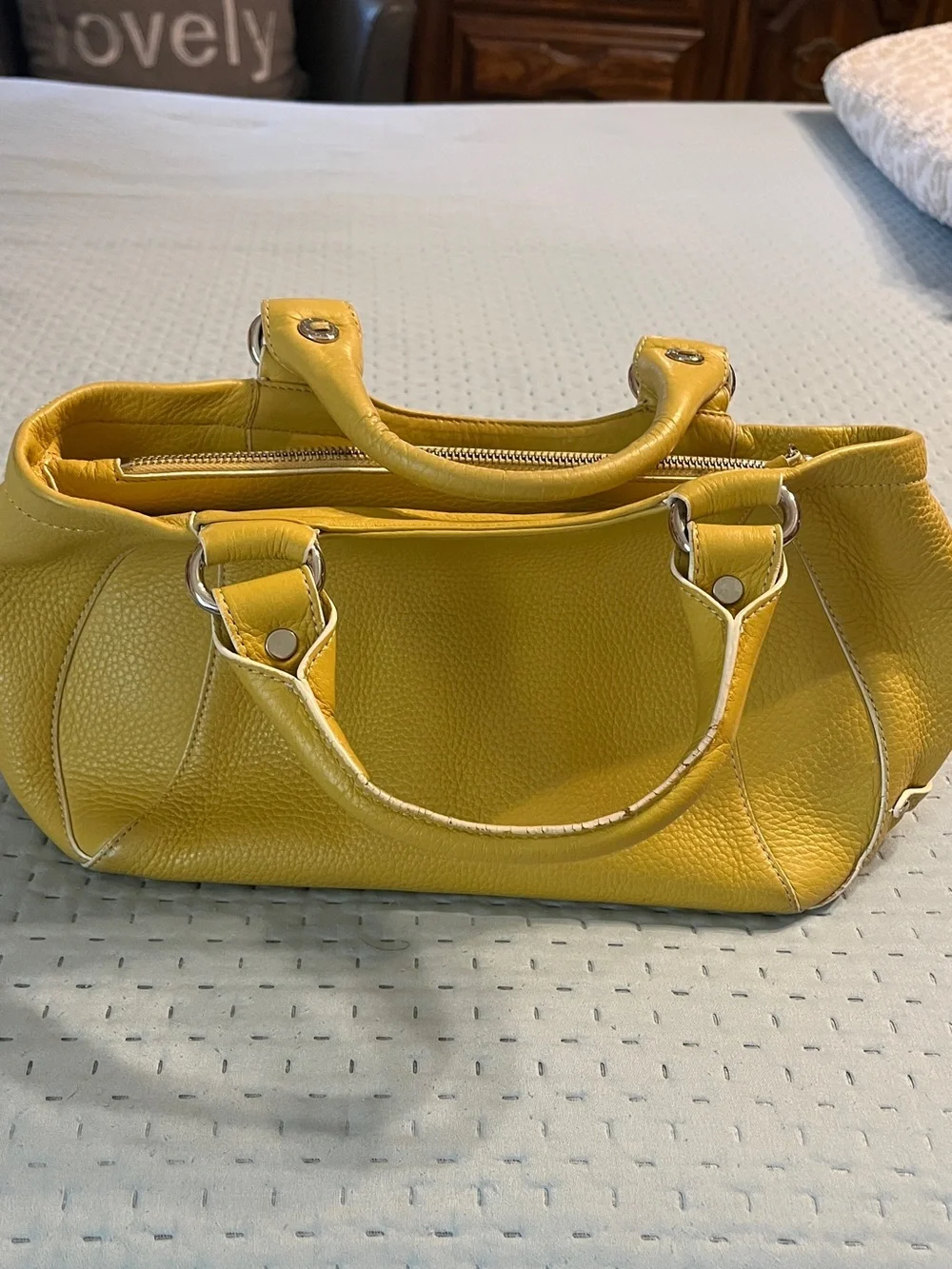 Cole Haan leather satchel